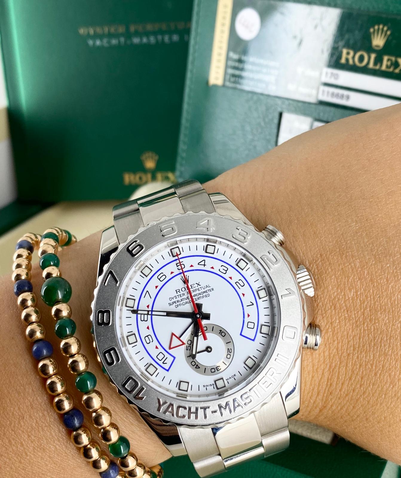 Rolex Yacht-Master II, Weißgold