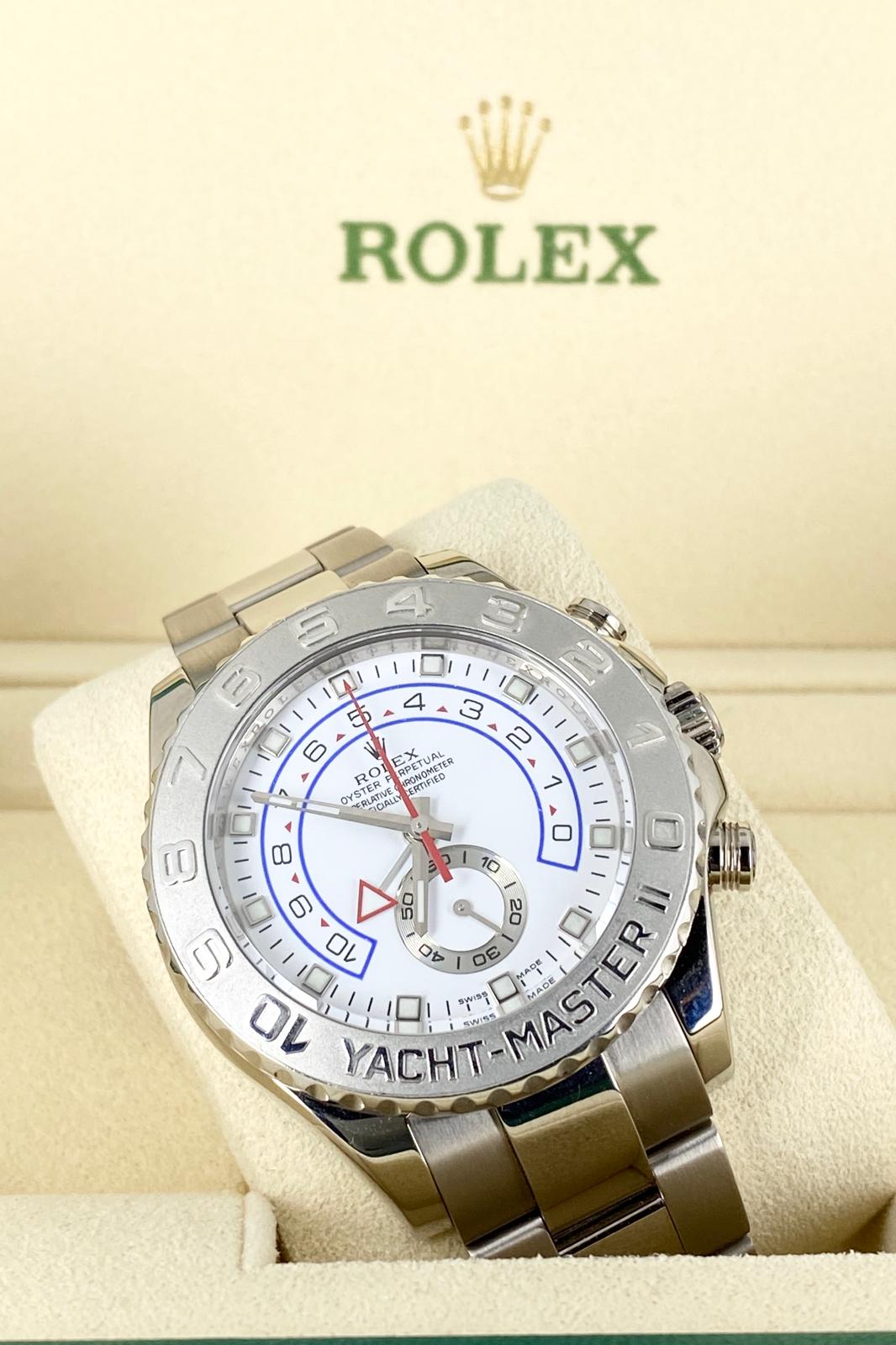 Rolex Yacht-Master II, Weißgold