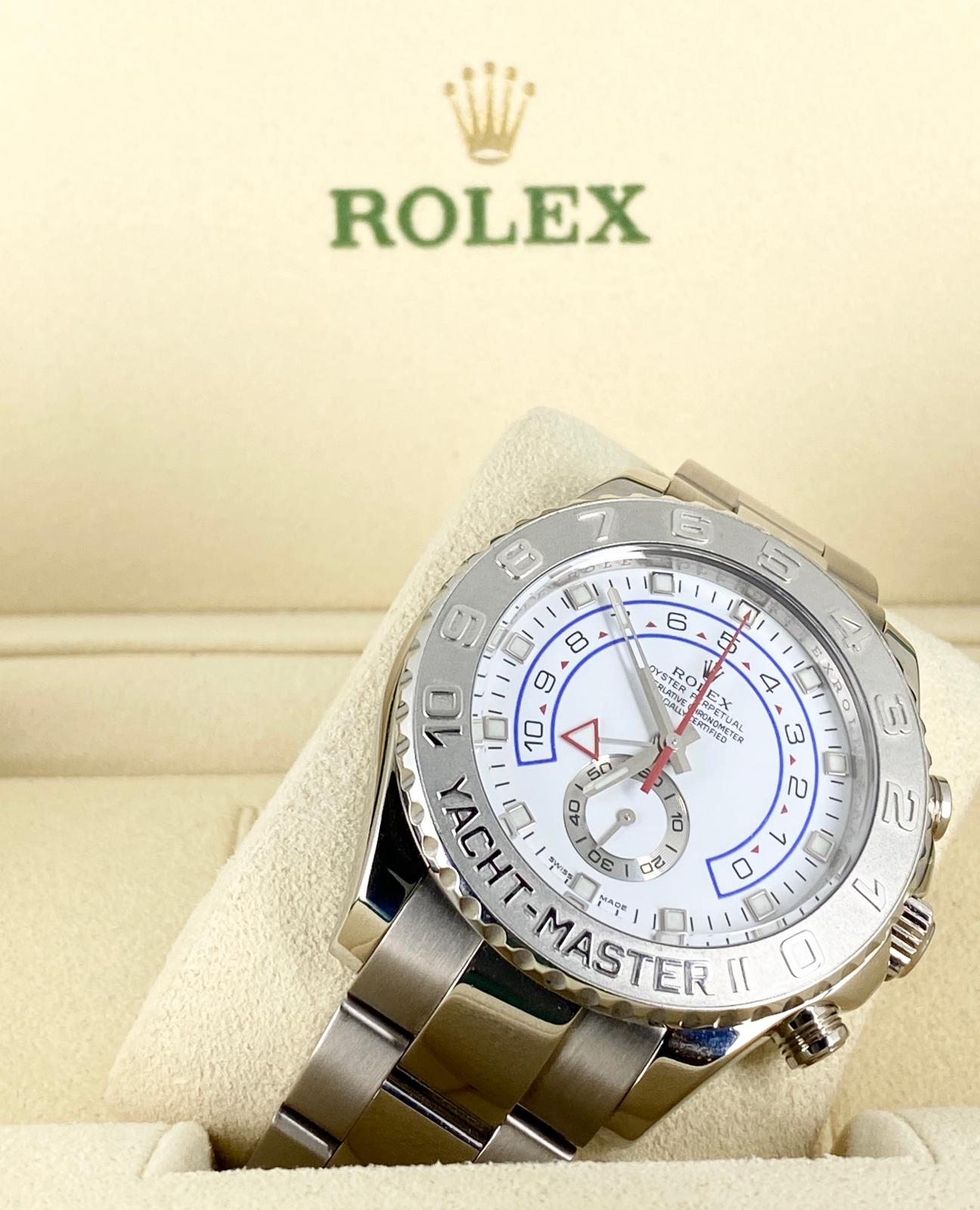 Rolex Yacht-Master II, Weißgold
