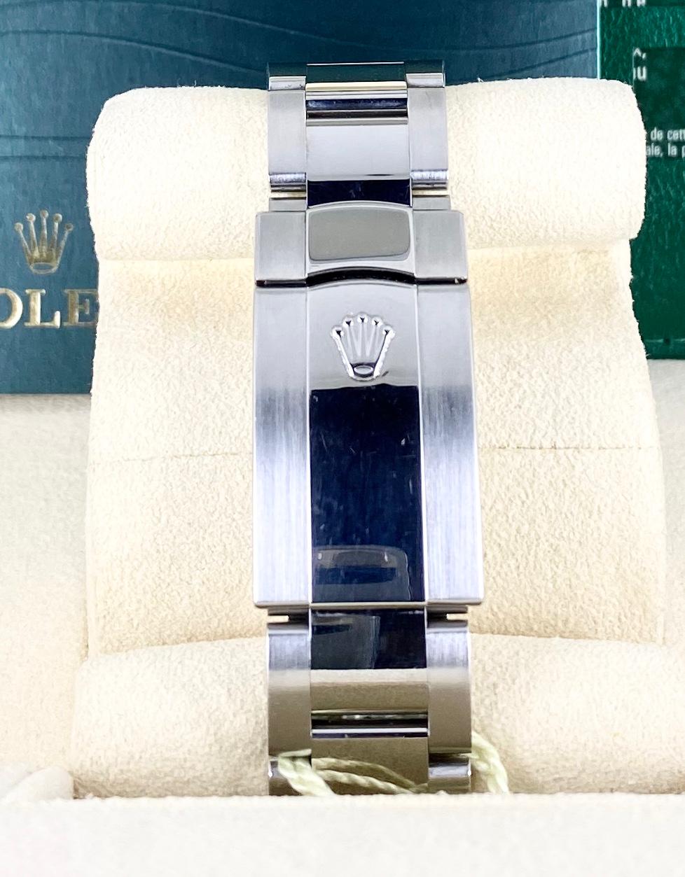 Rolex Datejust 36, rosa Zifferblatt, mit Box und Papieren