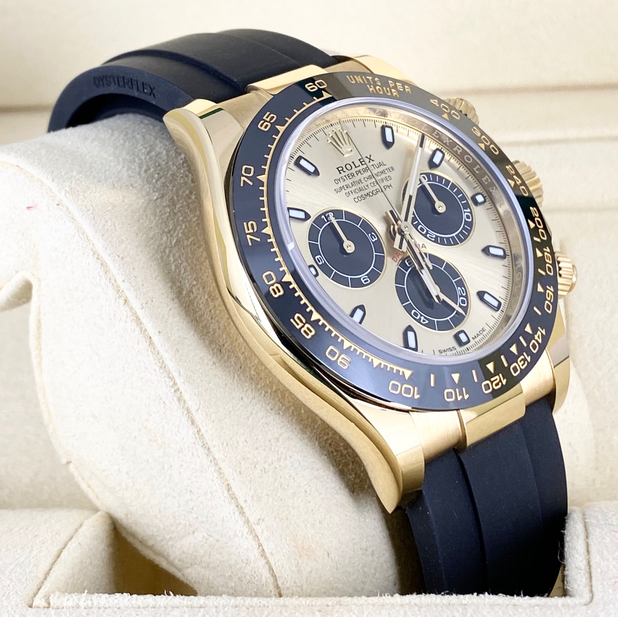 Rolex Daytona 40, 18k Gelbgold, Komplettset