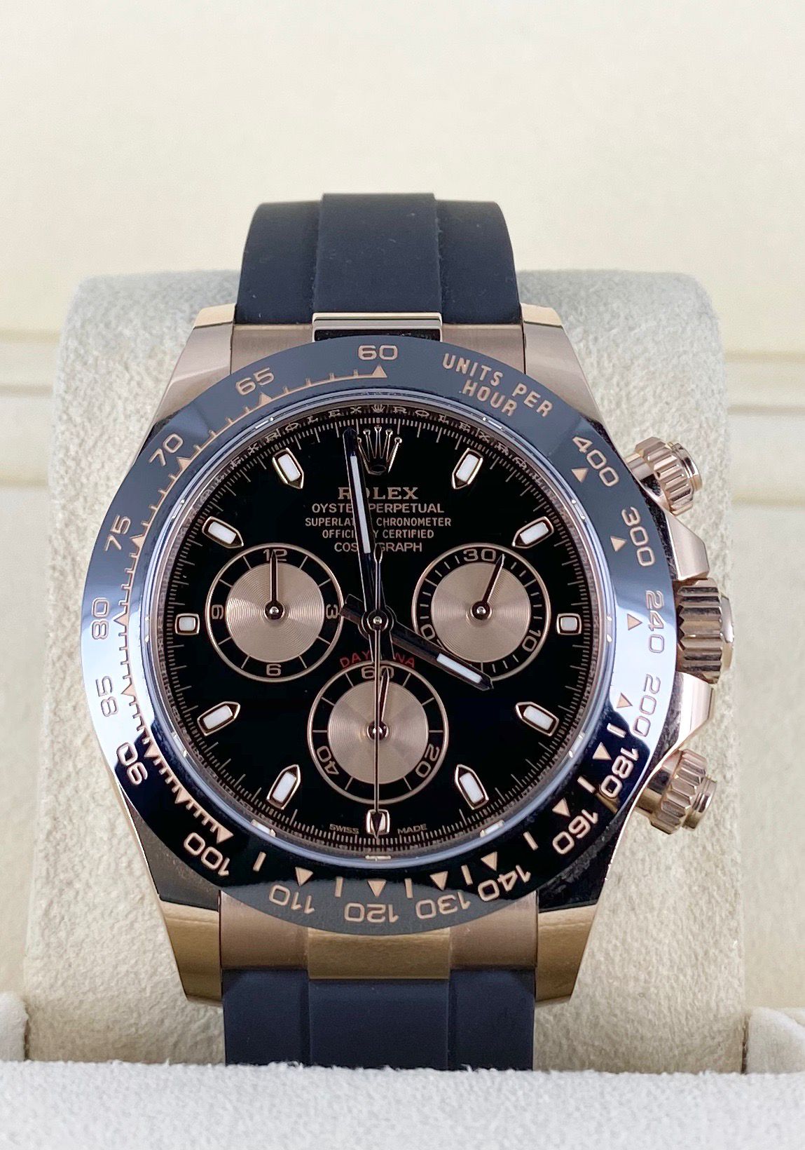 Rolex Daytona Cosmograph, Roségold, Komplettset, 2019