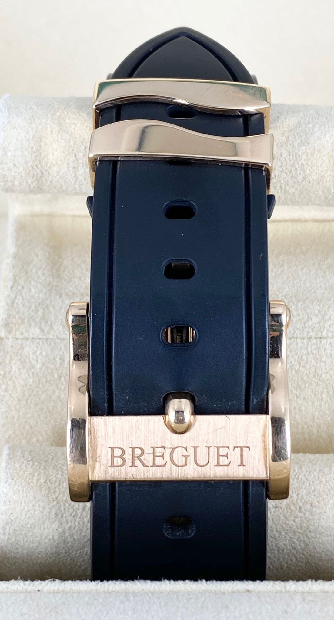 Breguet Marine Royale 18k, Roségold 45 mm, komplettes Set