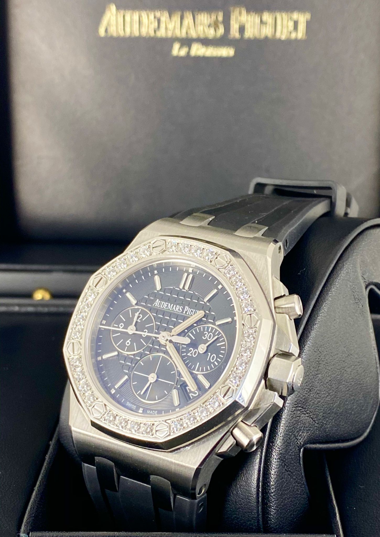 Audemars Piguet Royal Oak Offshore Lady, Komplettset 2017, mit Diamanten