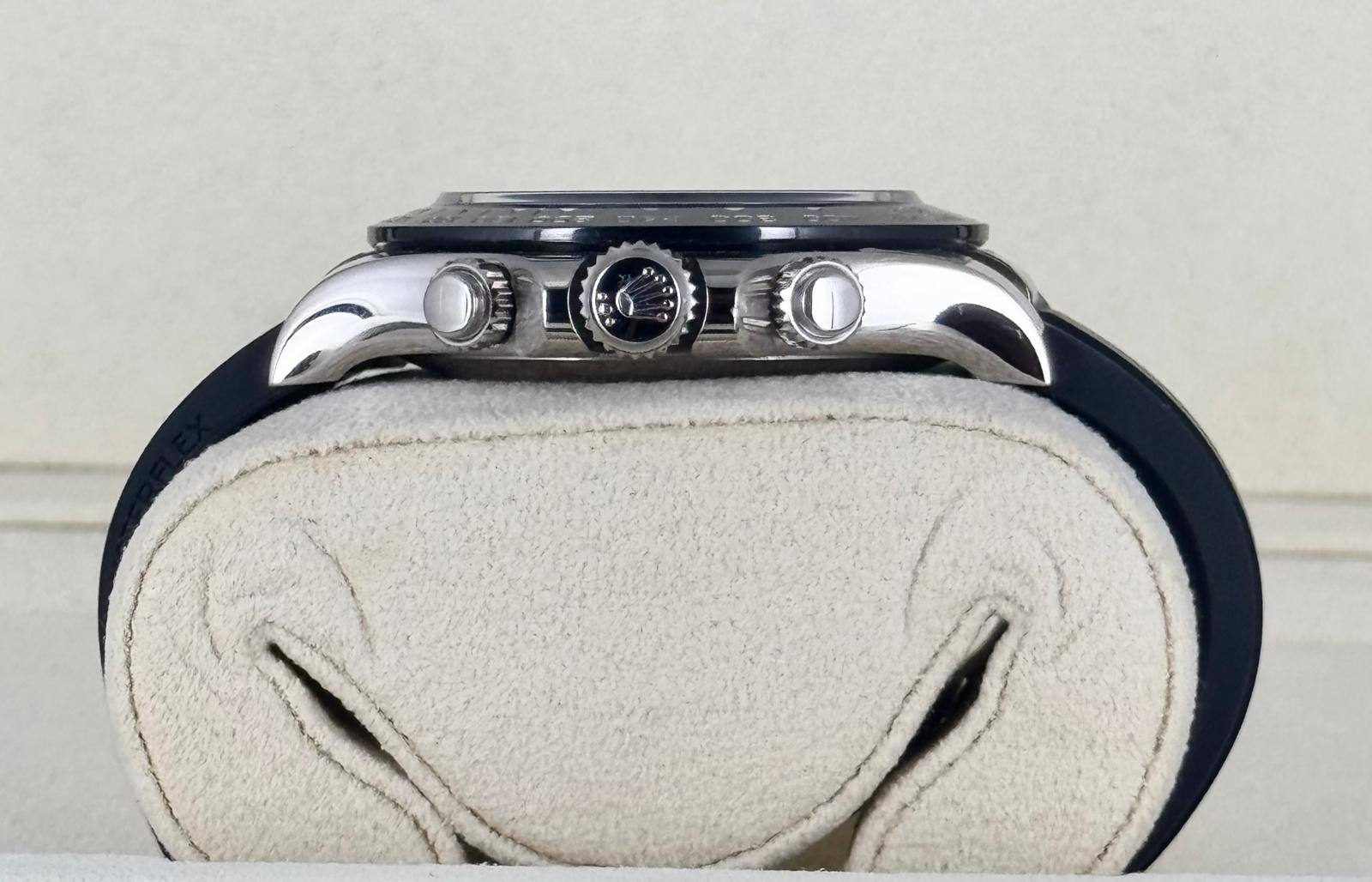 Rolex Daytona Meteoriten-Zifferblatt Vollständiges Set + Kopie der Originalrechnung 2023 Ungetragen