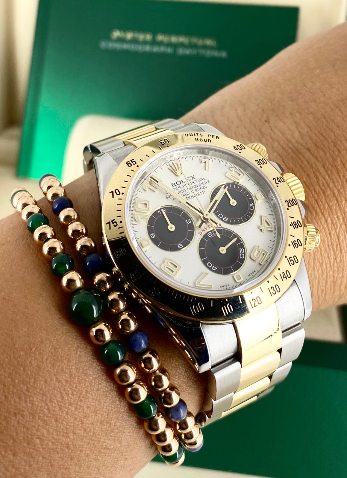 Rolex Daytona Bicolor mit arabischen Ziffern