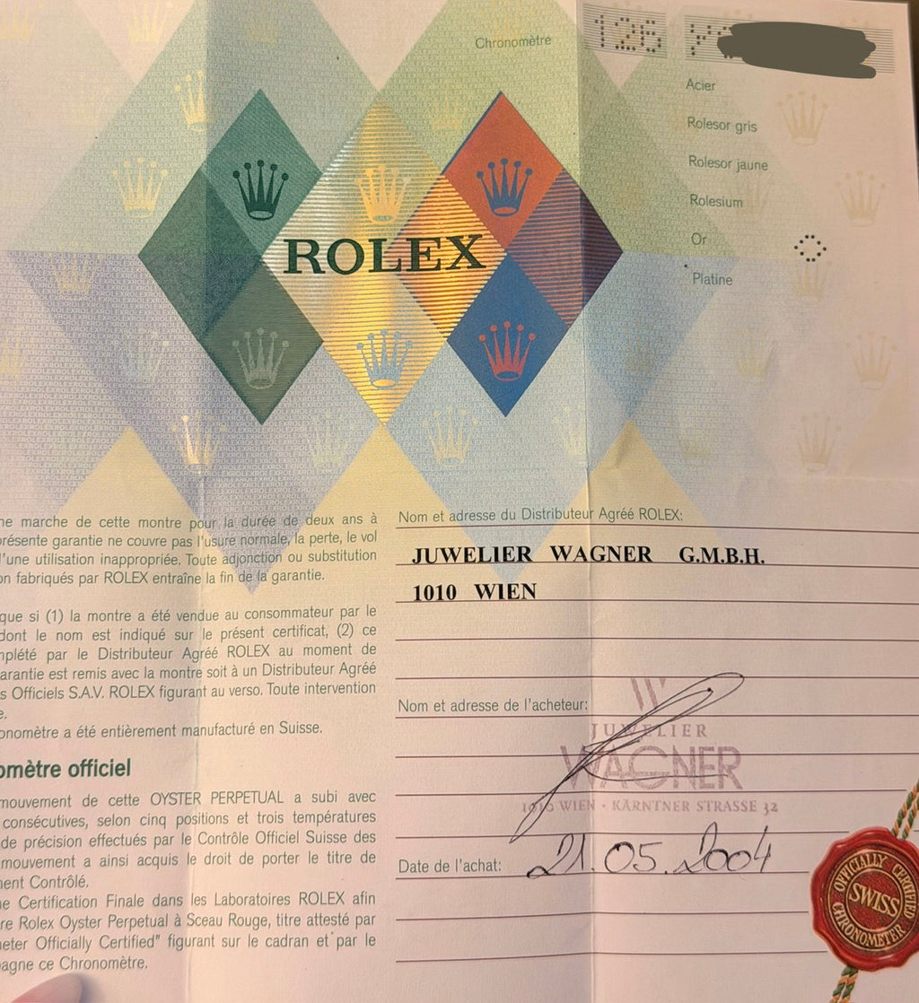 Rolex Day-Date 36 Kirsch-Zifferblatt Komplettset wie neu kein Stretch Wien Set
