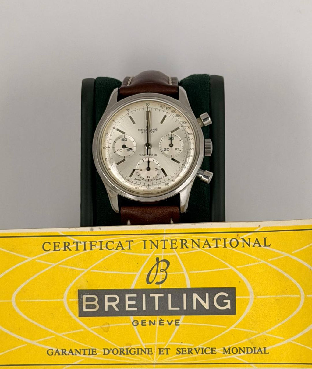 Breitling Top Time 1965 selten mit Papieren
