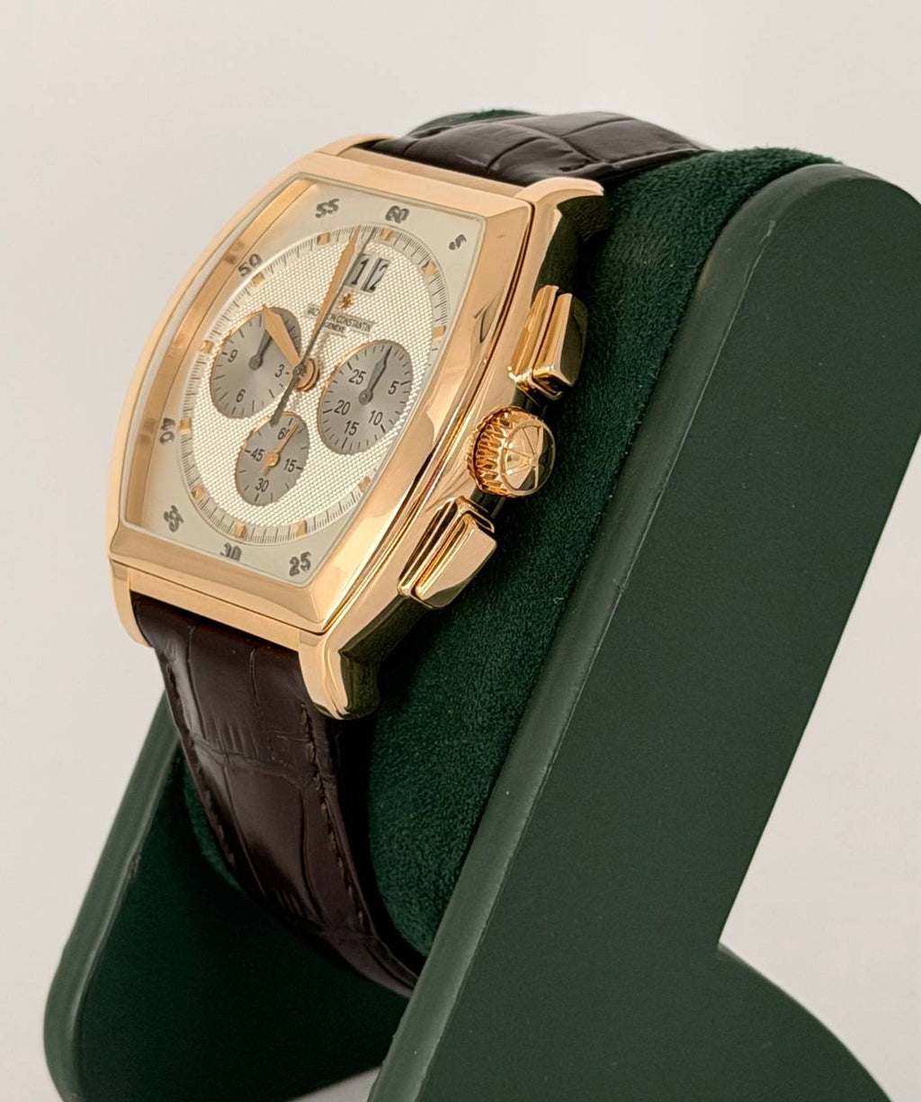 Vacheron Constantin Malte Tonneau Chronograph Vollset unpoliert XL Größe
