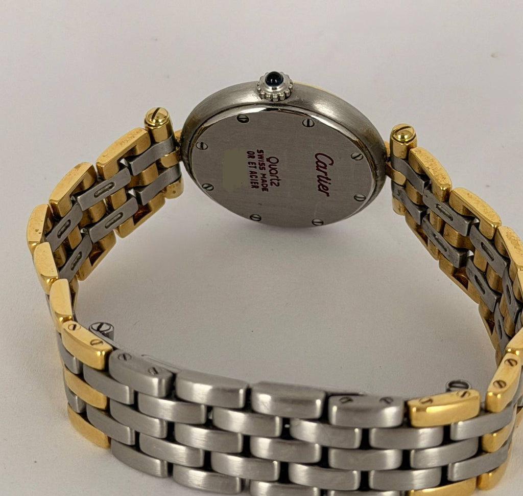 Cartier Panthère 3 Goldreihen nach Revision nur Uhr