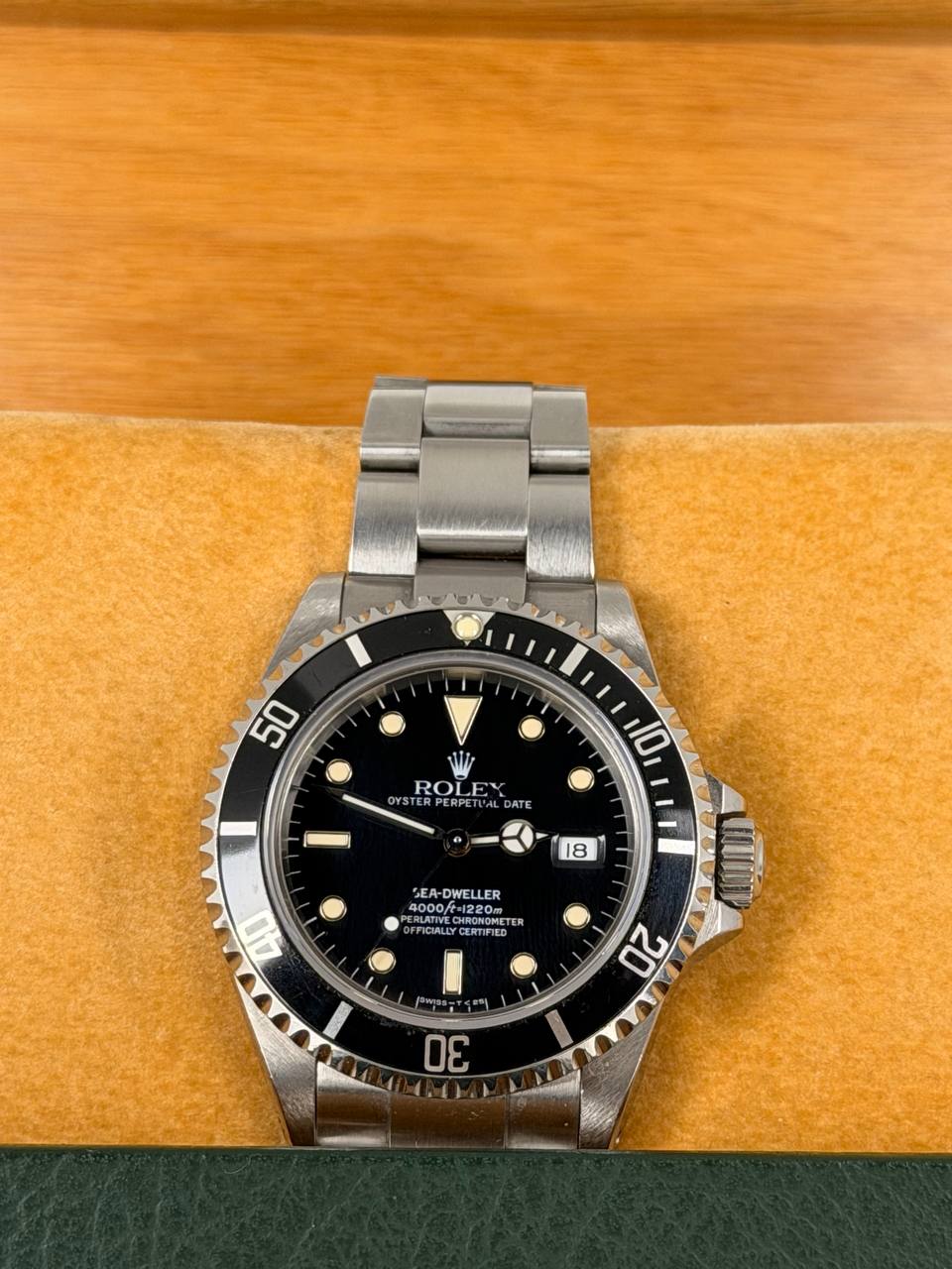 Rolex Sea-Dweller 4000 Komplettset wie neu 1992
