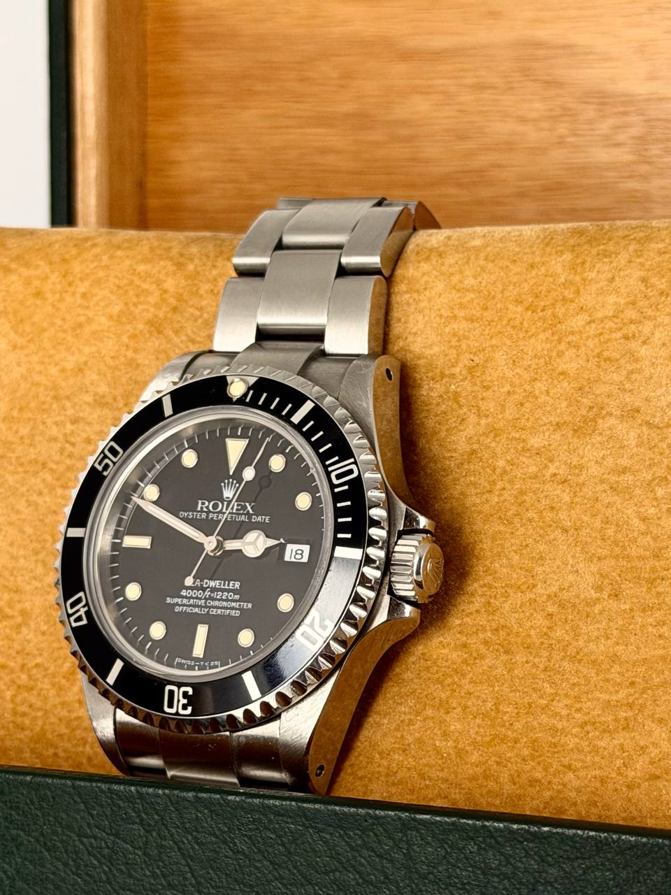 Rolex Sea-Dweller 4000 Komplettset wie neu 1992