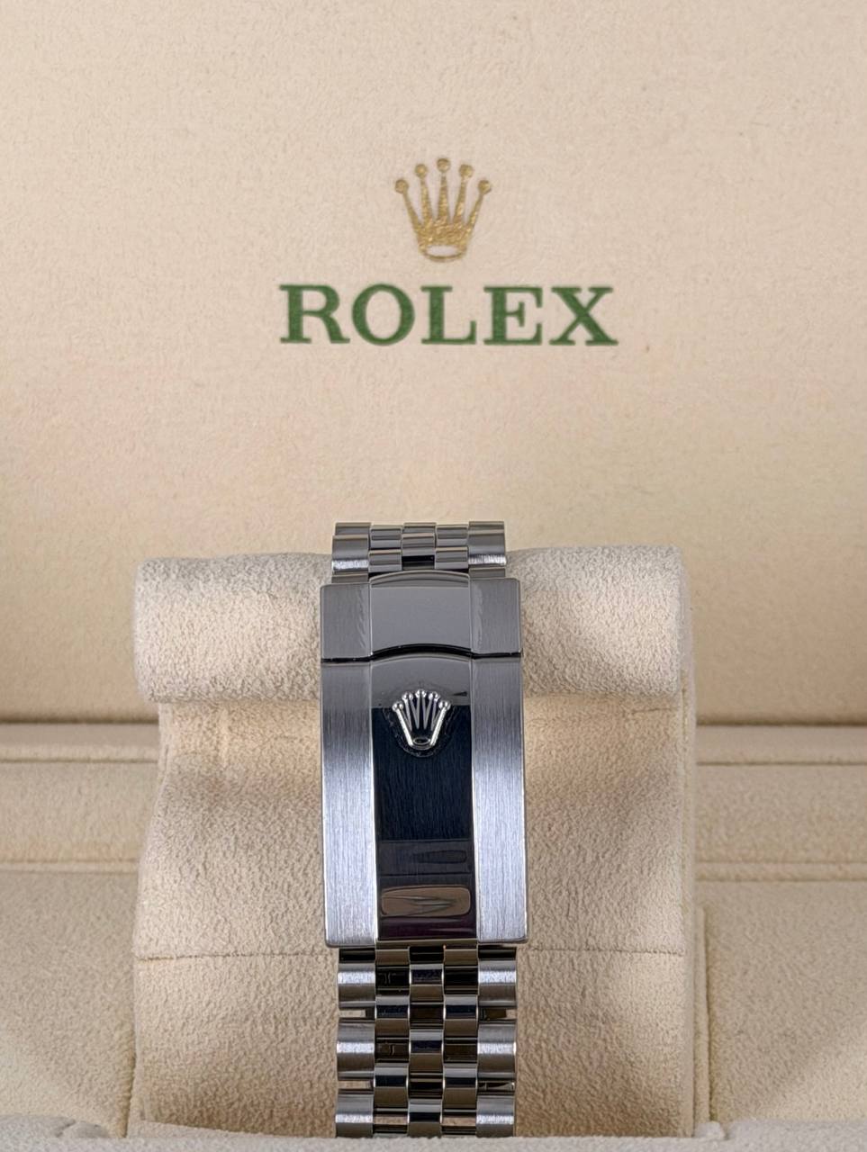Rolex Datejust 41 Diamant-Zifferblatt mit Jubilé-Armband, 18k Weißgoldlünette, Komplettset