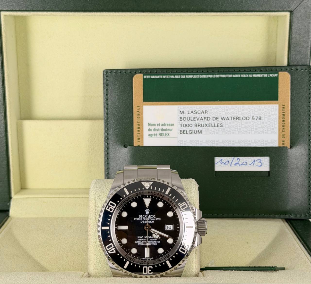 Rolex Sea-Dweller Deepsea Komplettset 2013 EU-Auslieferung
