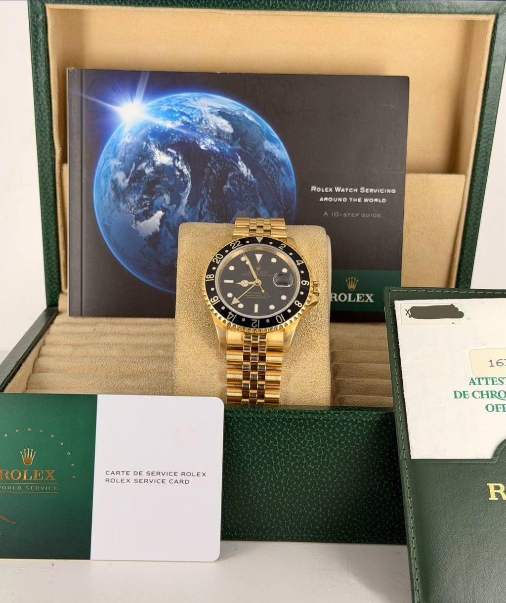 Rolex GMT-Master II Perfekter Zustand, Full Set, Seriennummer X, 1991