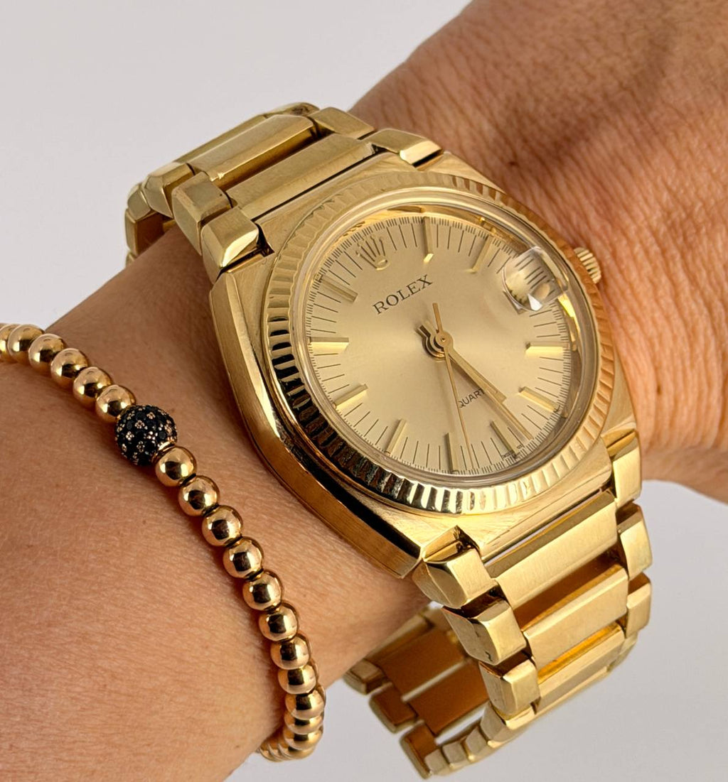 Rolex Datejust Oysterquartz Quarz Jumbo Limited Edition 18k