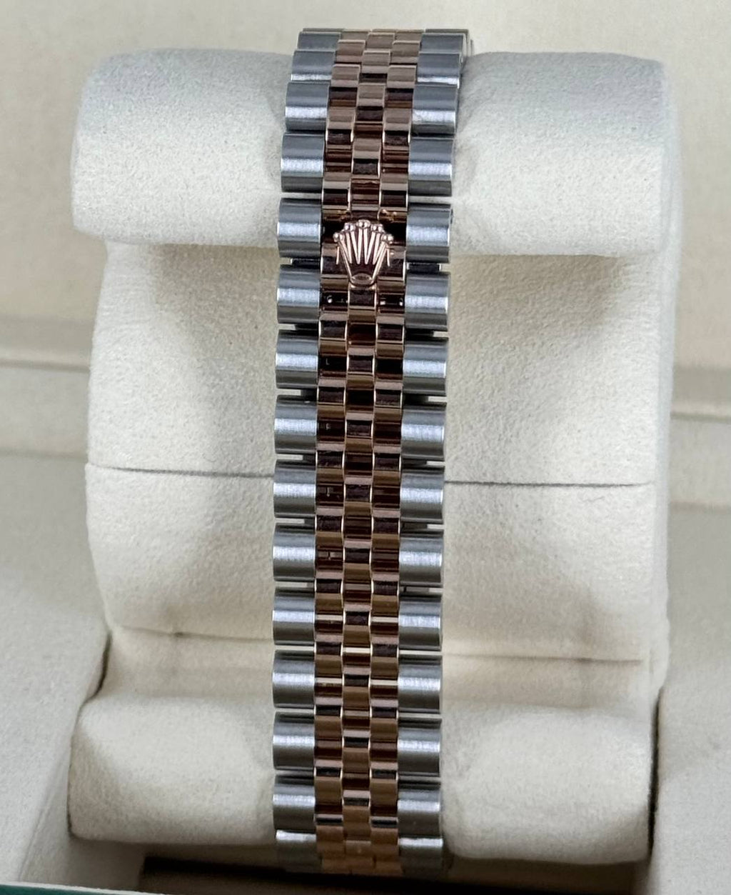 Rolex Datejust 31, Bicolor, mit Box und Papieren