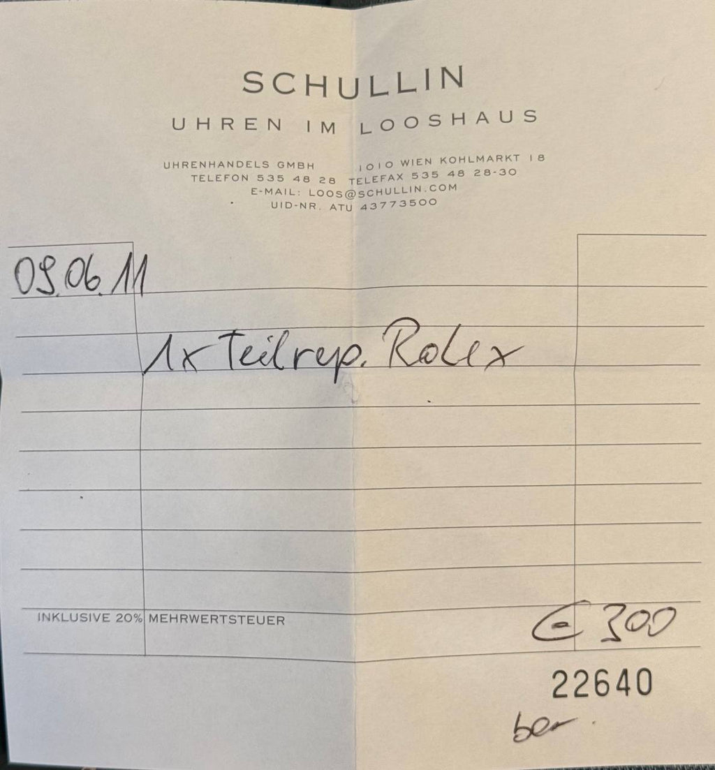 Rolex Datejust, blaues Zifferblatt, mit Box und Papieren